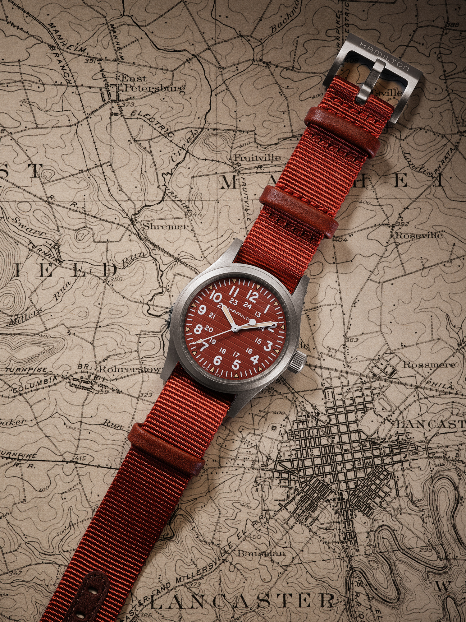 Hamilton Watch Facebook ad