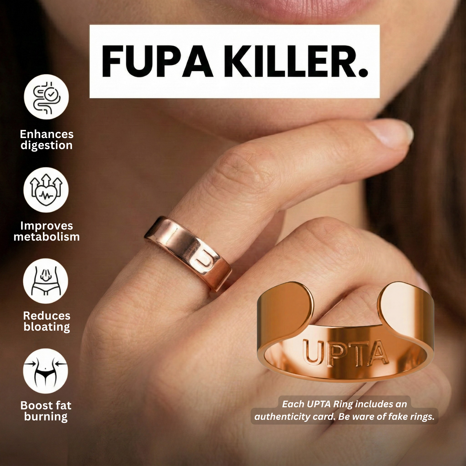 Uptavit Facebook ad: 50% OFF TODAY