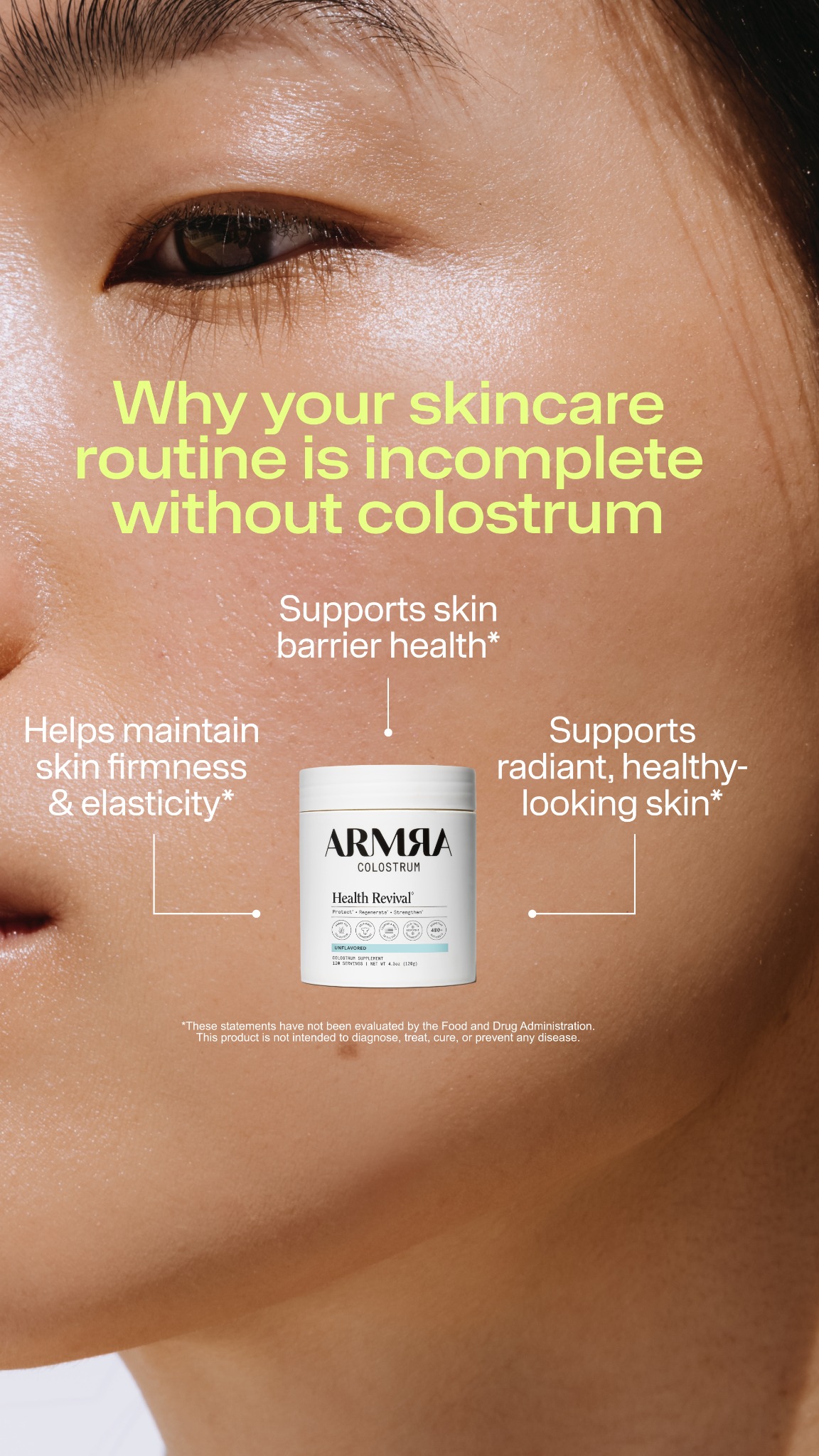 ARMRA Facebook ad