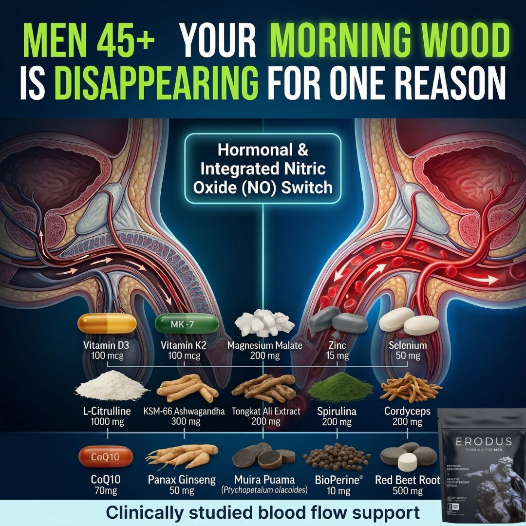 Erodus Formula For Men Facebook ad