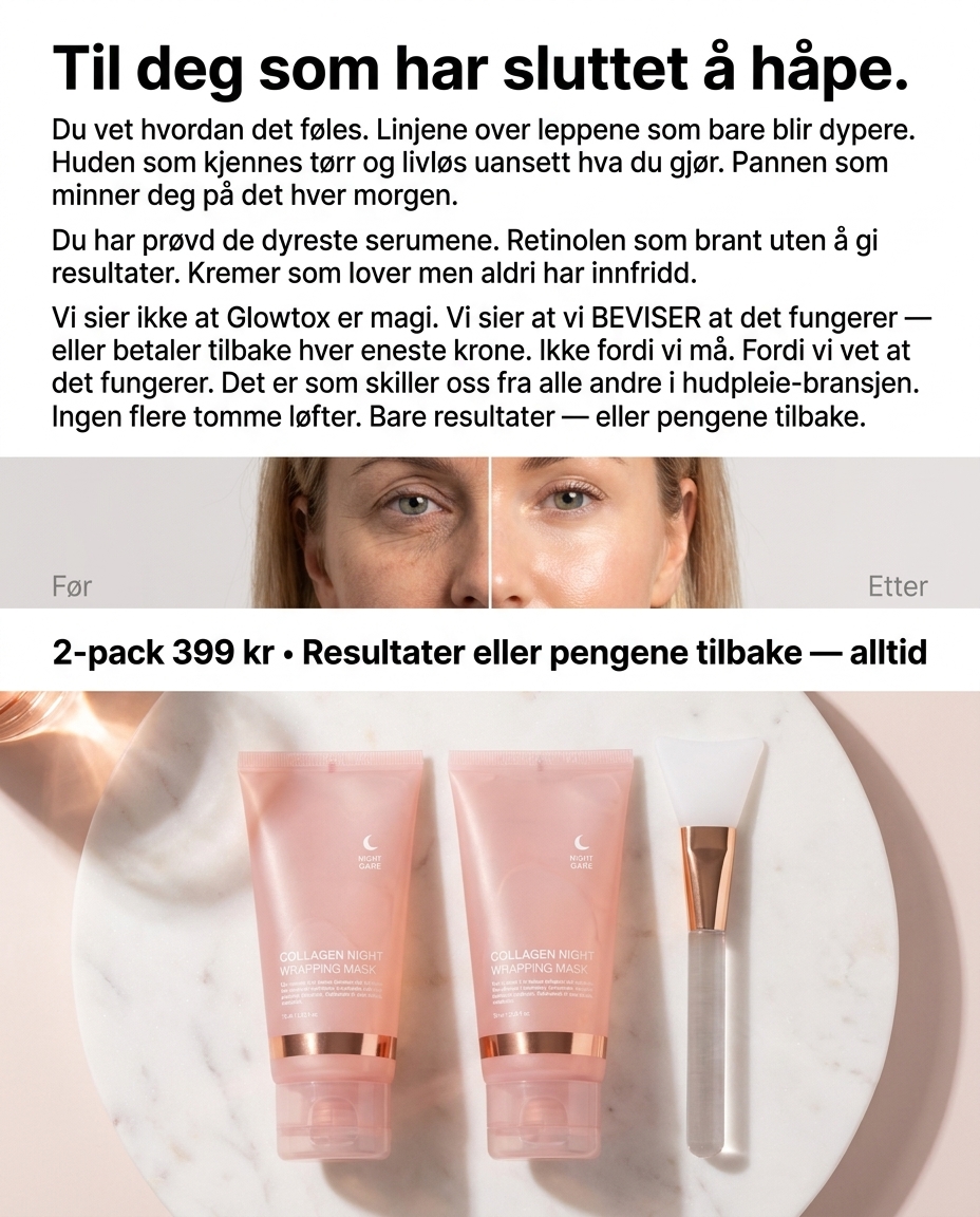 Glowtoxx Facebook ad
