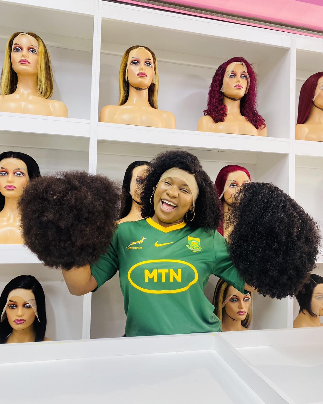 Hannah Hair Factory Shop Facebook ad: Are you looking for a unique wig?
