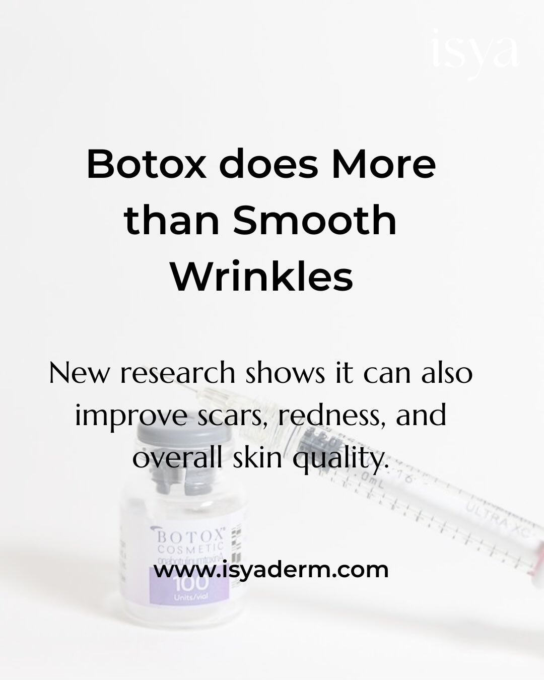 drkiransays Facebook ad: What if Botox could also improve scars, redness…