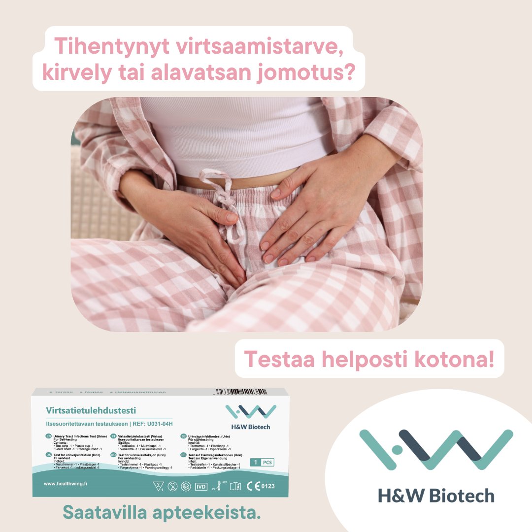 H&W Biotech Oy Facebook ad: H&W VIRTSATIETULEHDUSTESTI 1 KPL