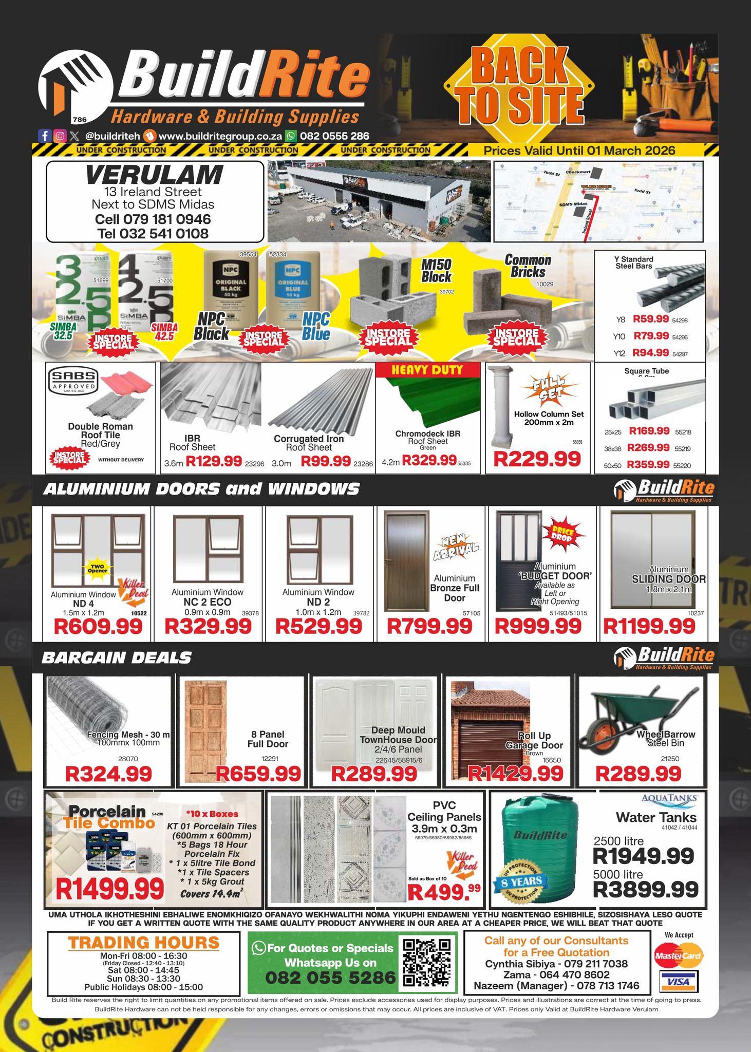 Build Rite Hardware Facebook ad