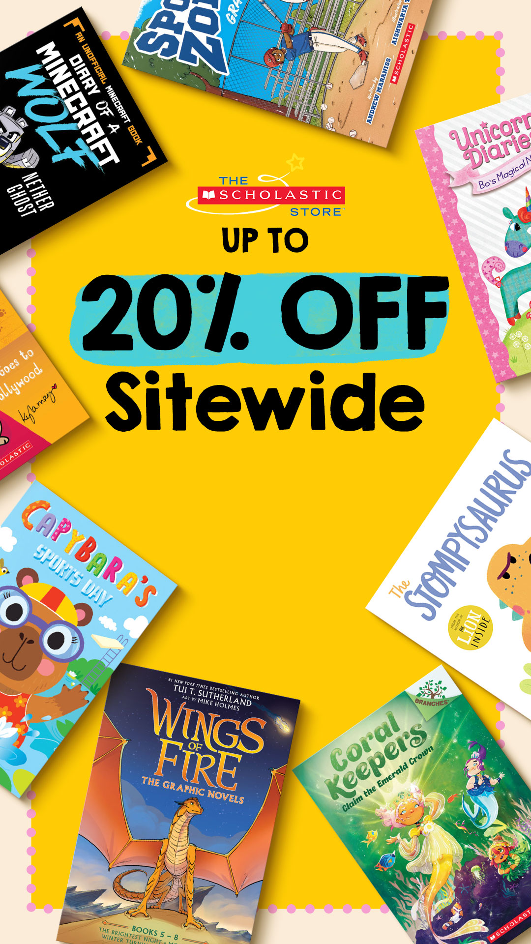 Scholastic Facebook ad