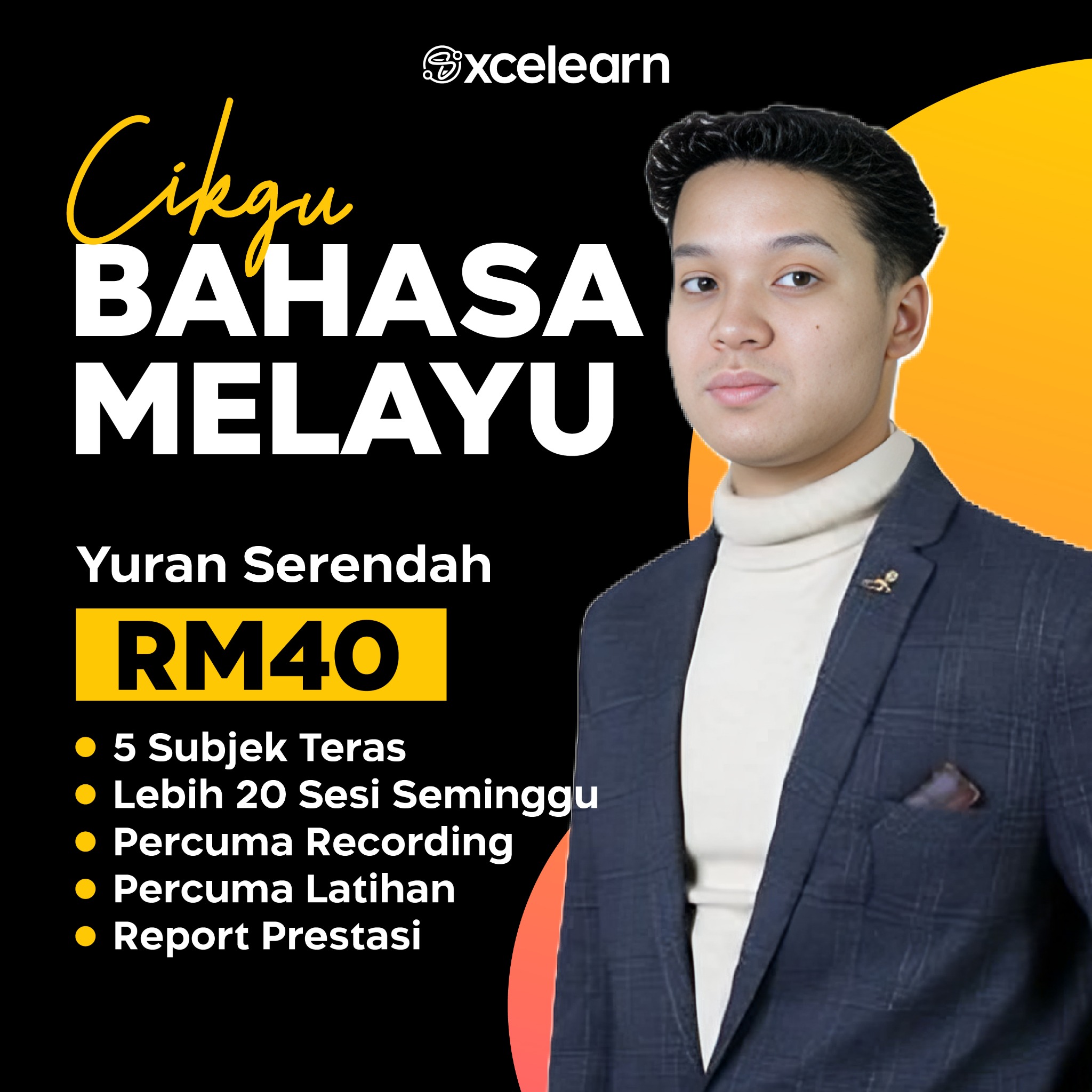Xcelearn Tutor Facebook ad
