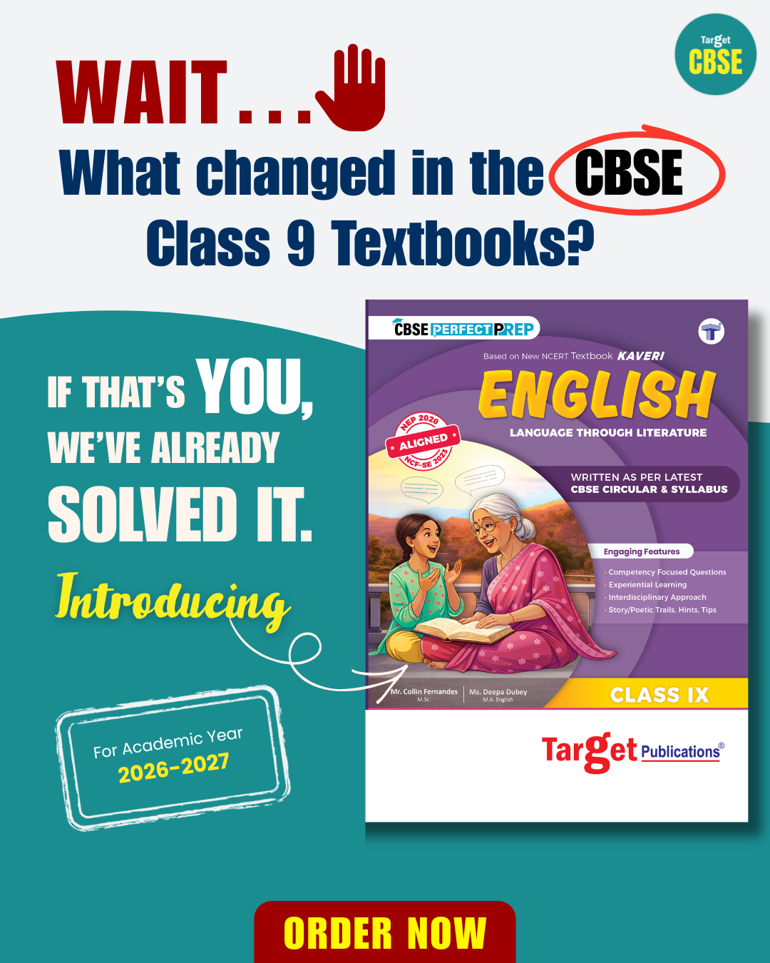 Target Publications Pvt. Ltd. Facebook ad: The Notes Every Class 9 Student Needs