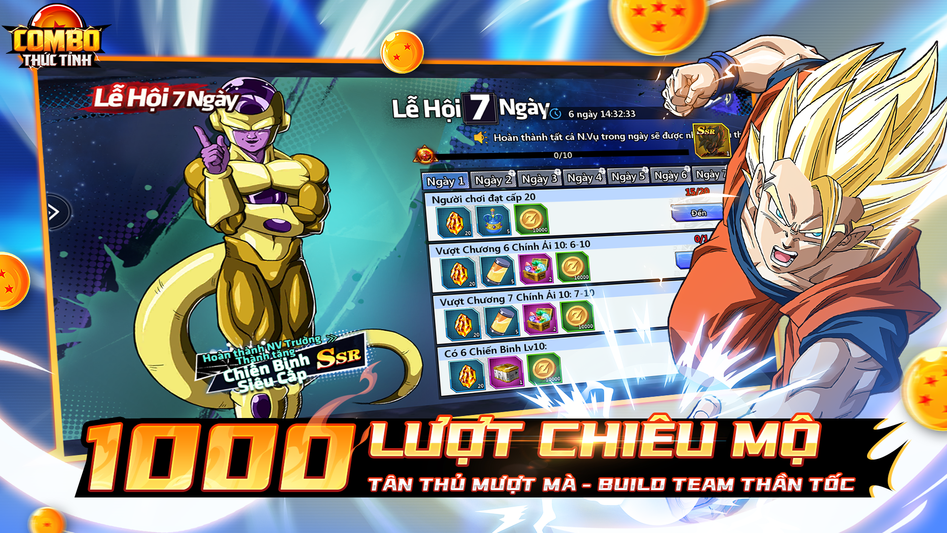 Combo Thức Tỉnh Facebook ad: Nhập ngay Giftcode: GOTENKS