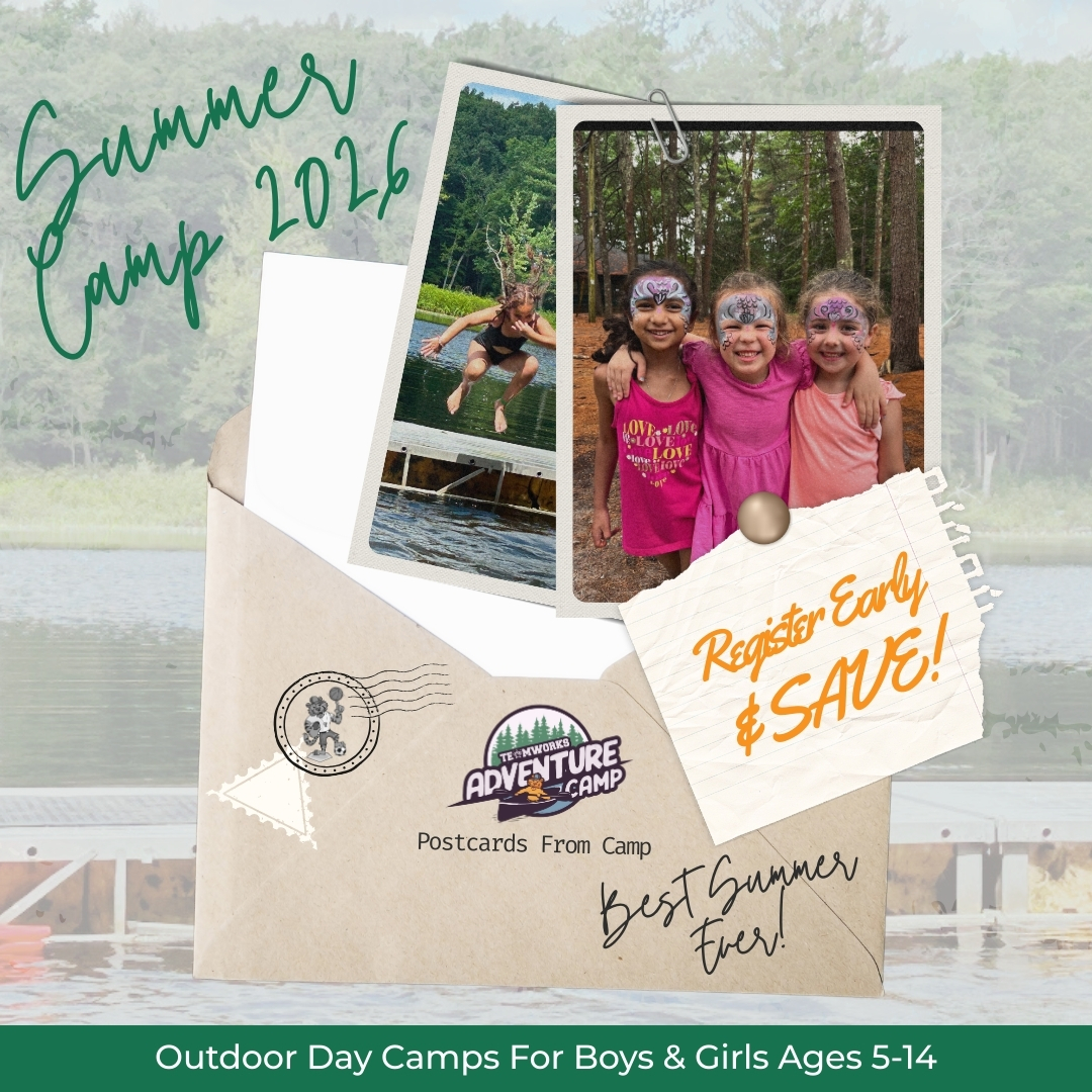 Teamworks Adventure Camp Facebook ad: Summer Camp 2026