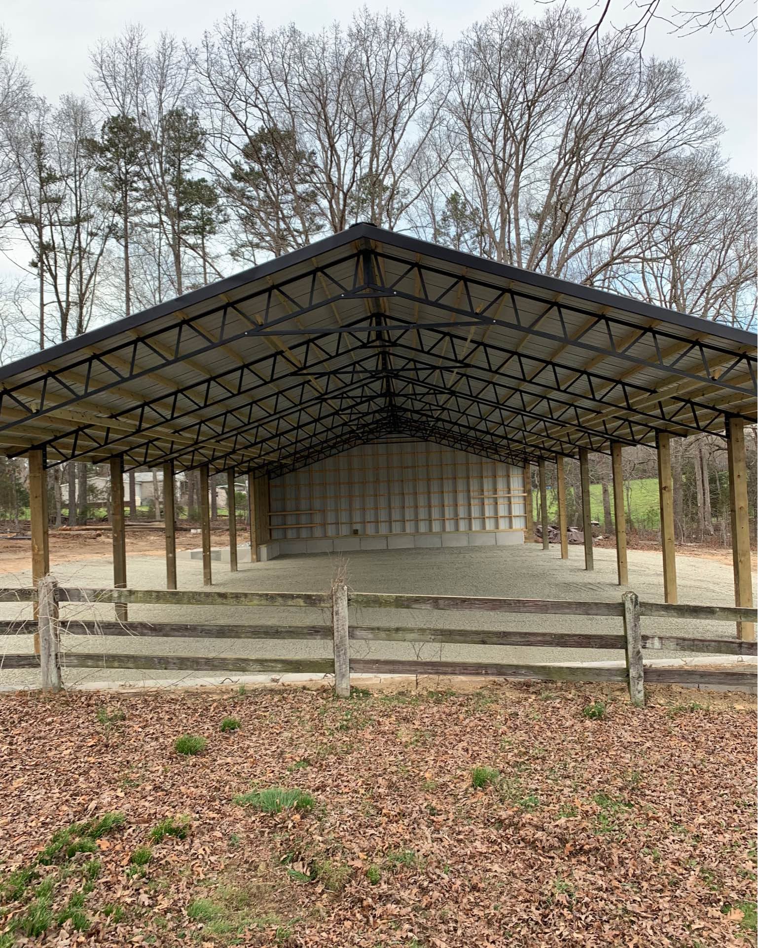 Steel Truss Facebook ad: 40x60x12 General Contractor Installed