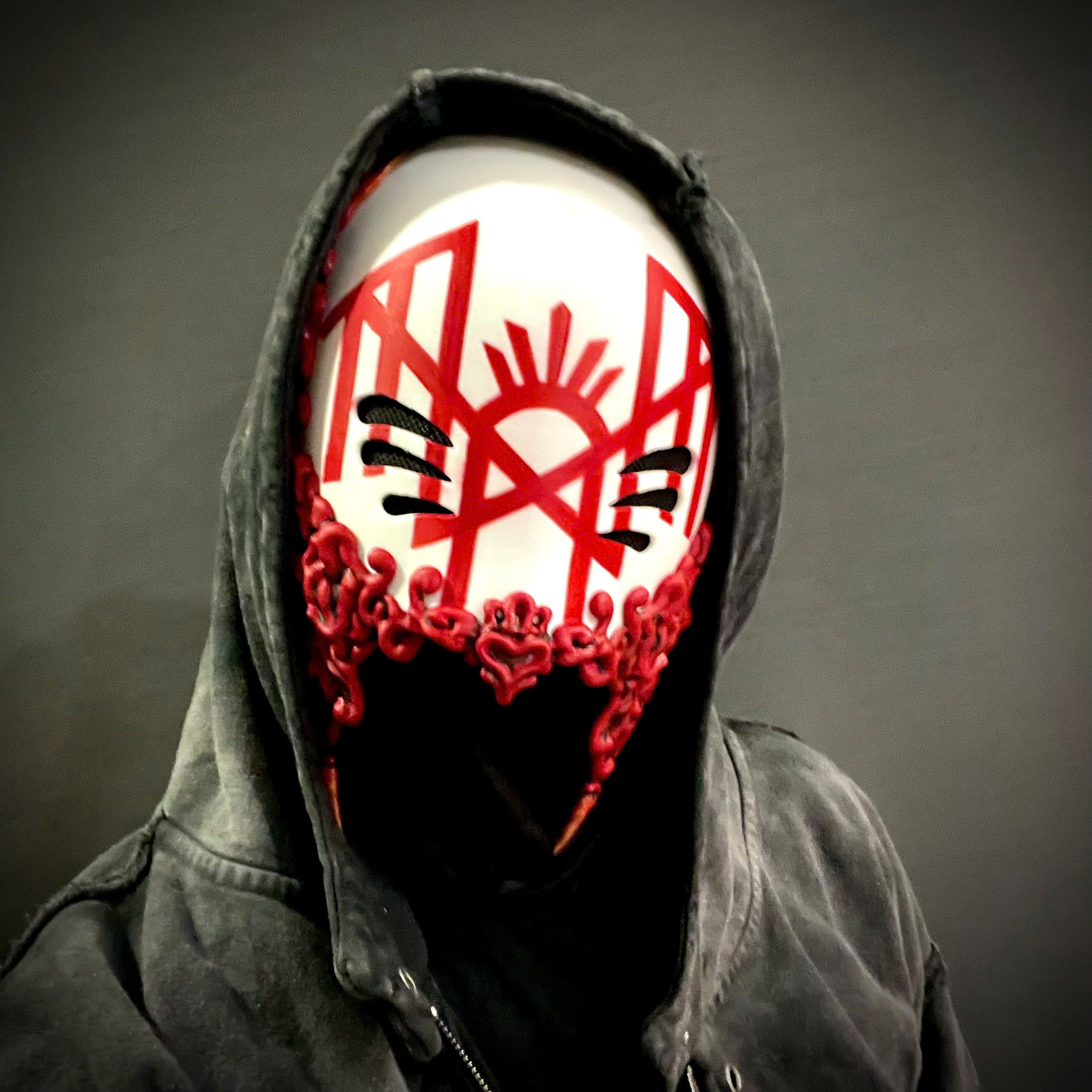 bstar3dprintprops Facebook ad: Sleep Token Vessel Mask - 3D printable/Multi…