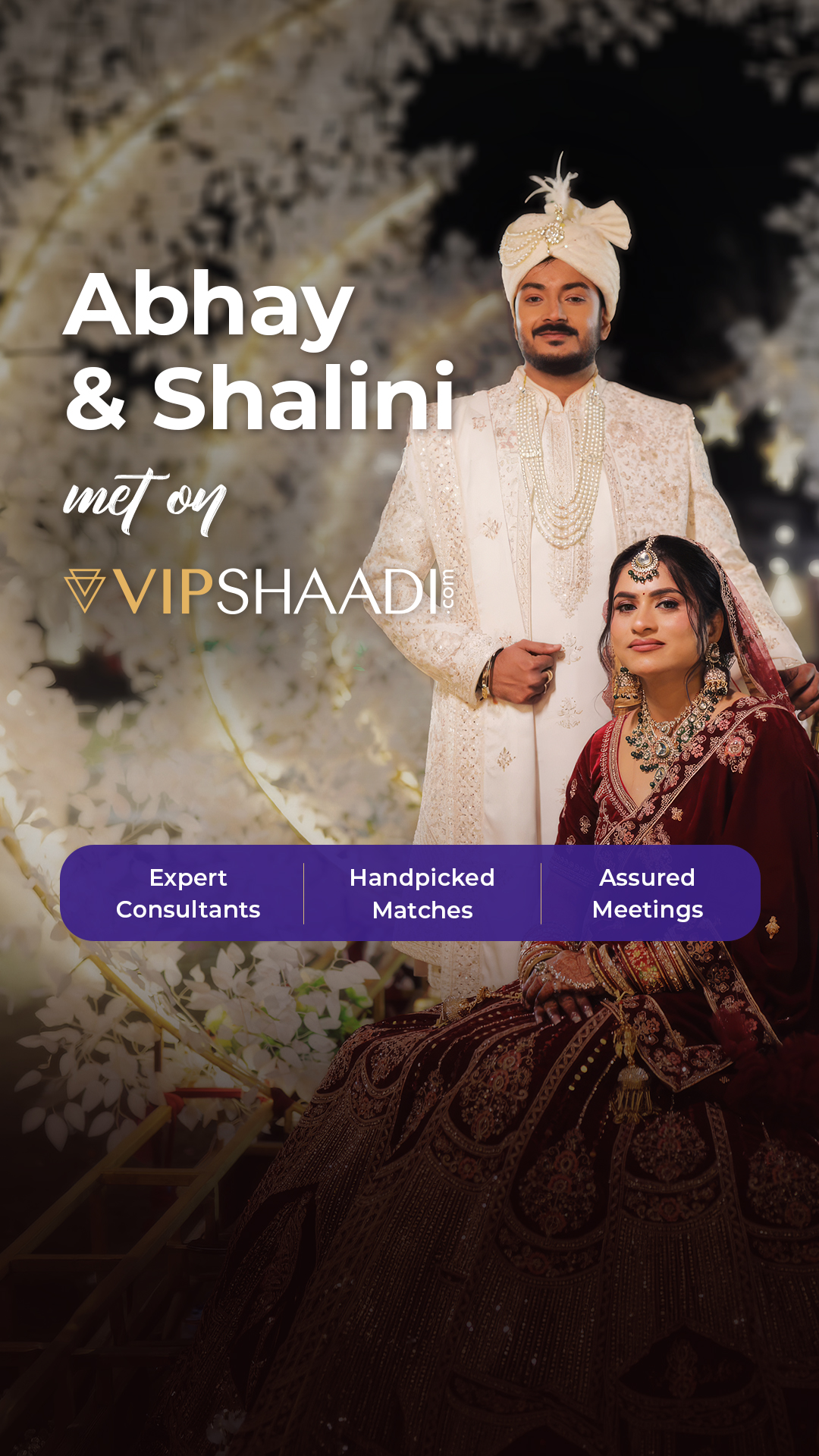 VIPShaadi.com Facebook ad