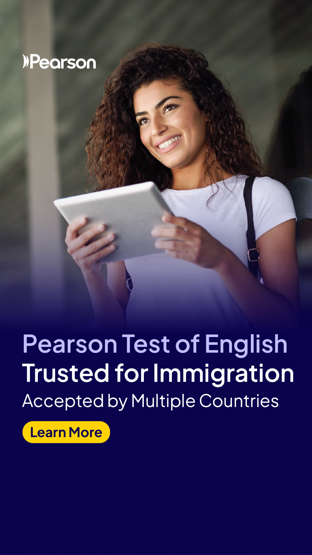 Pearson Facebook ad