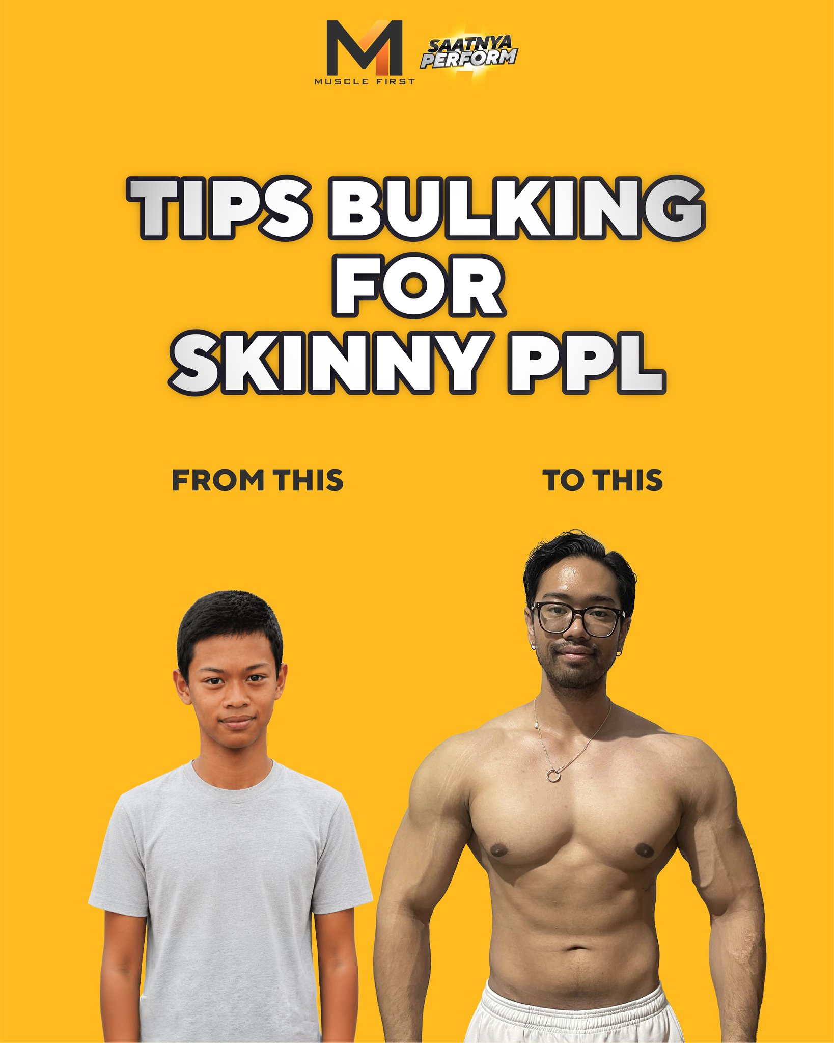 Musclefirst.co.id Facebook ad: For skinny ppl yang susah makan banyak, ini…