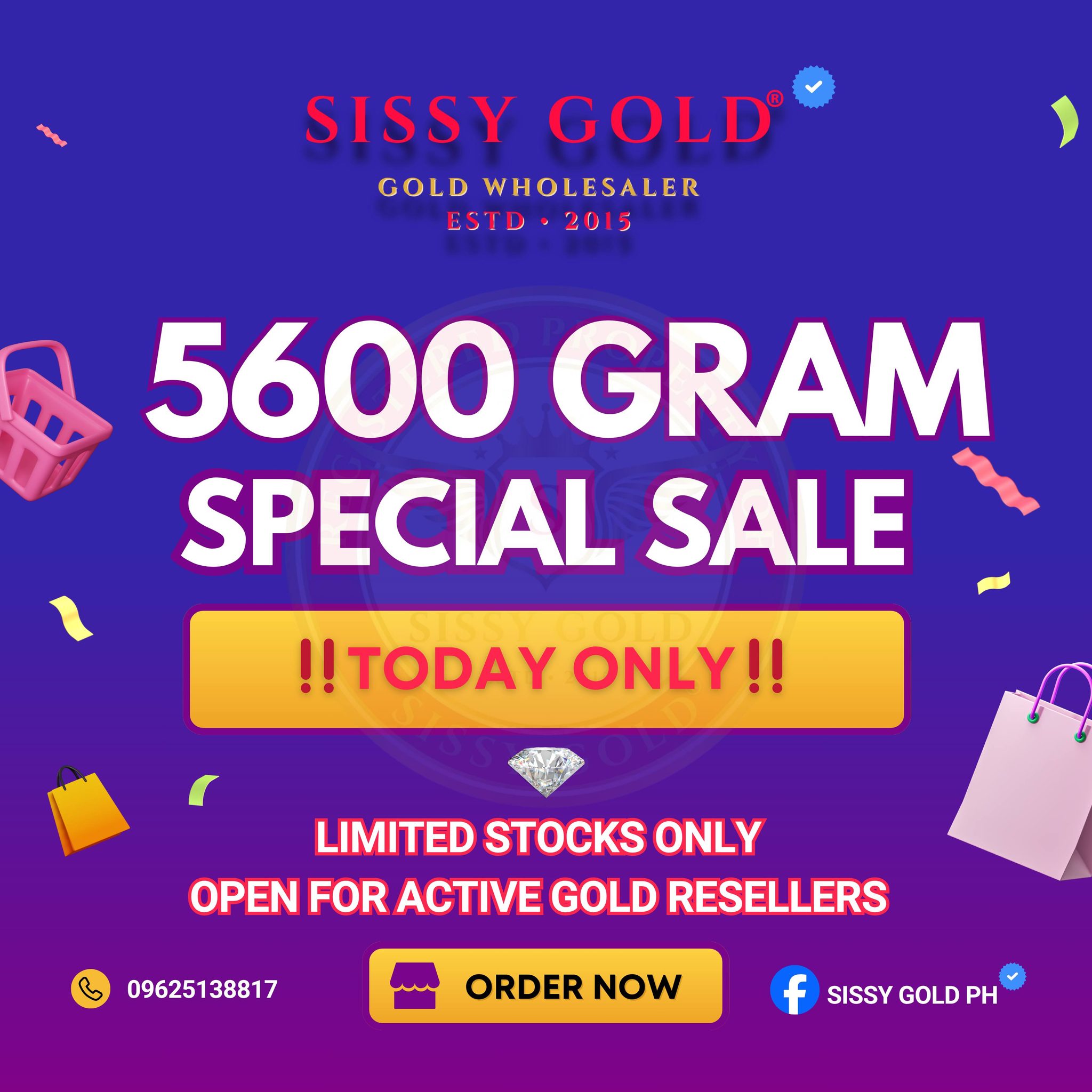 SISSY Gold PH Facebook ad