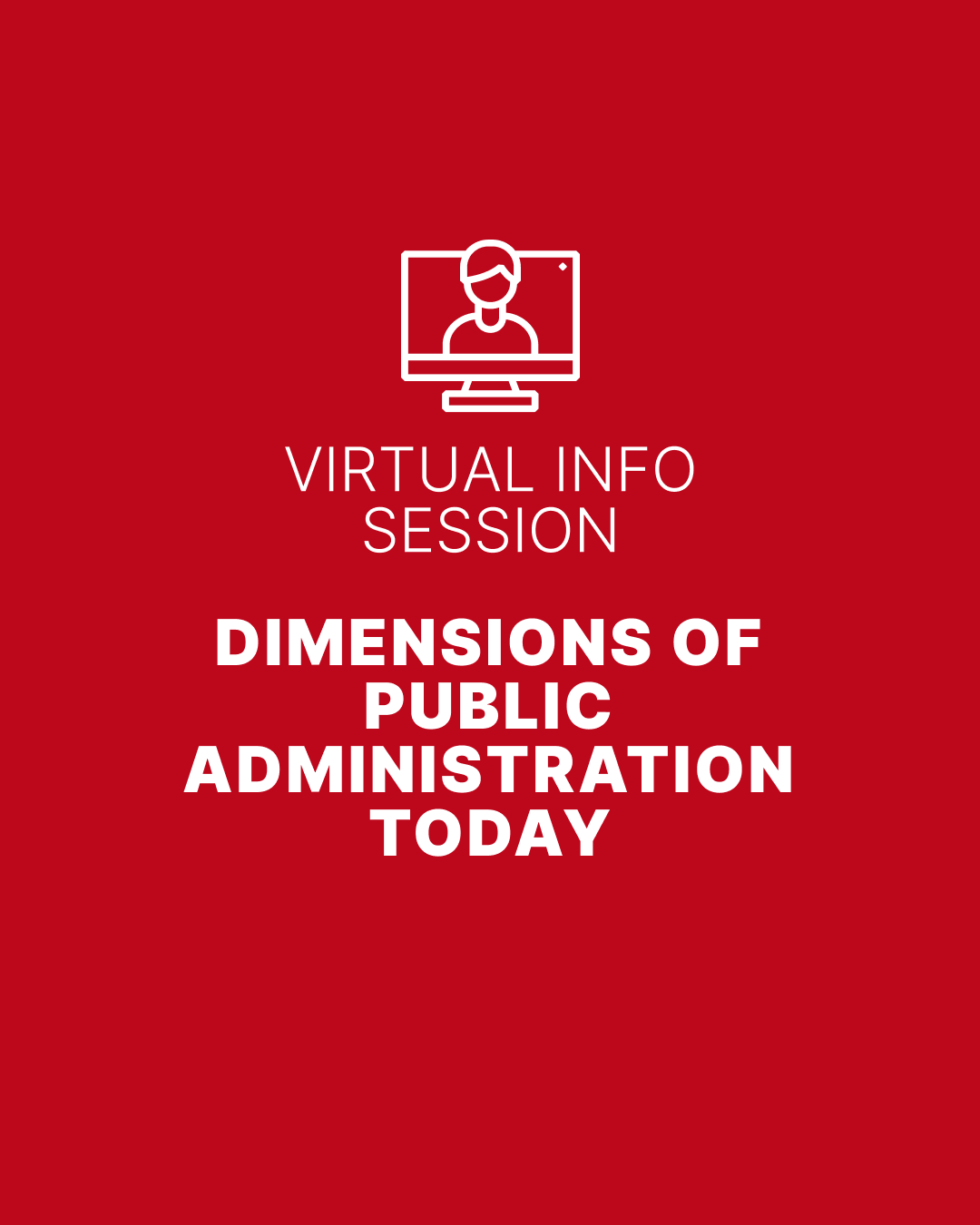 University of Nicosia Facebook ad: Dimensions of Public Administration Today