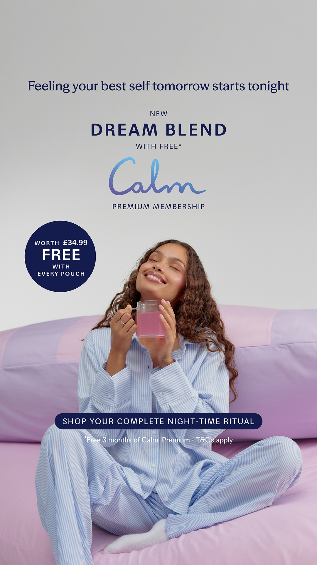 Calm Facebook ad