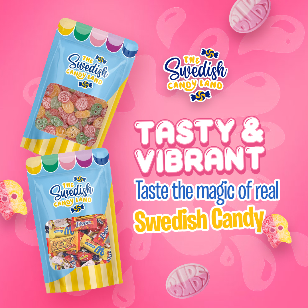 Swedish Candy Land Facebook ad