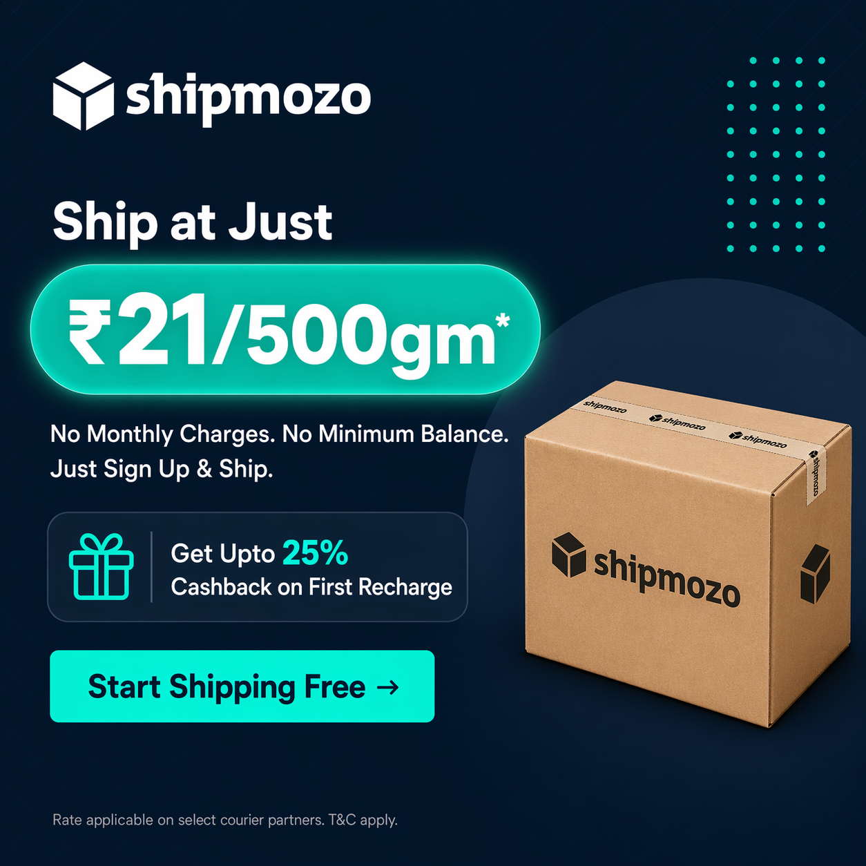 Shipmozo Facebook ad