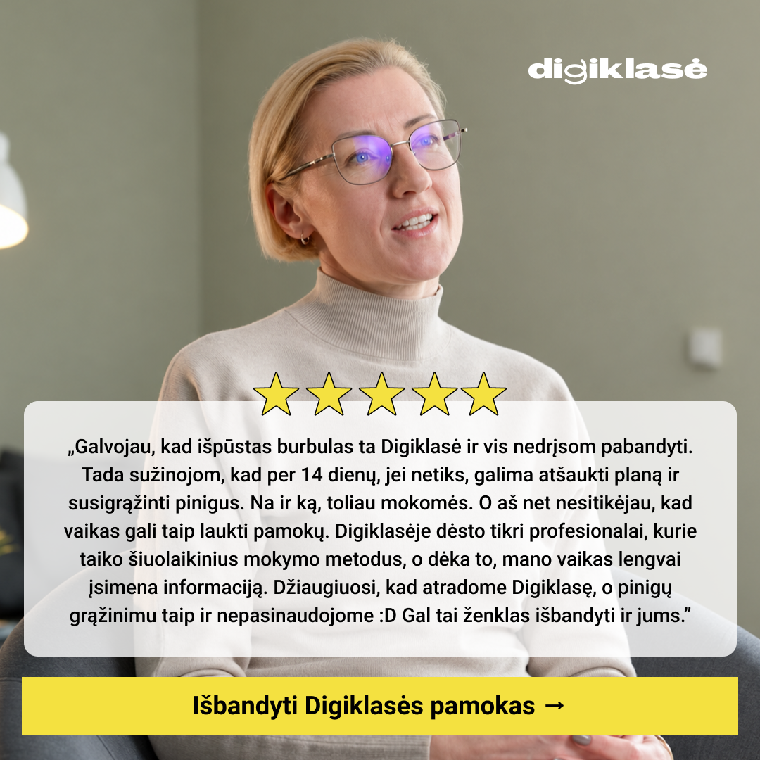 Digiklasė - by Memby Facebook ad
