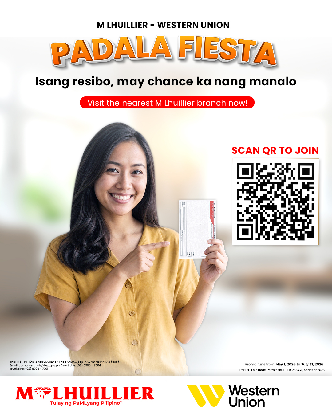 M Lhuillier Financial Services, Inc. Facebook ad