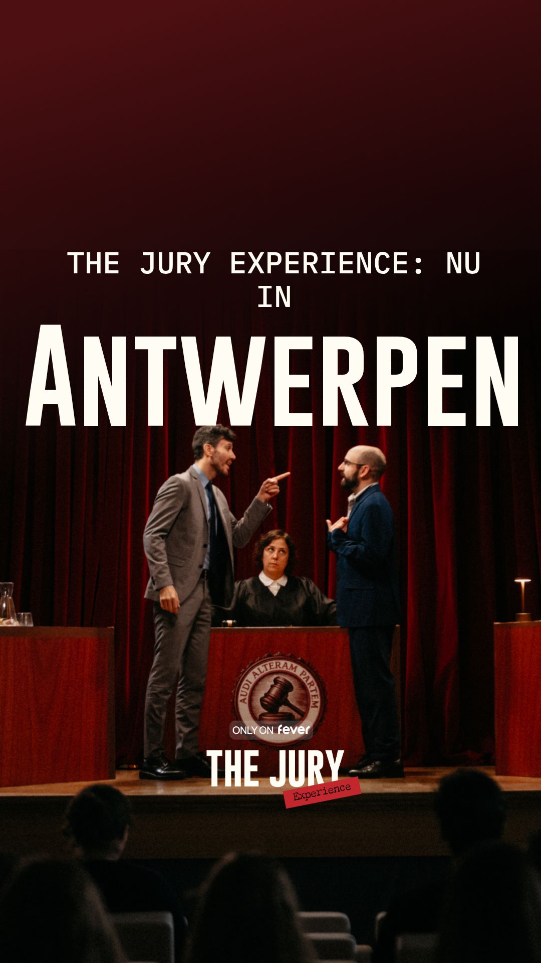 The Jury Experience Facebook ad