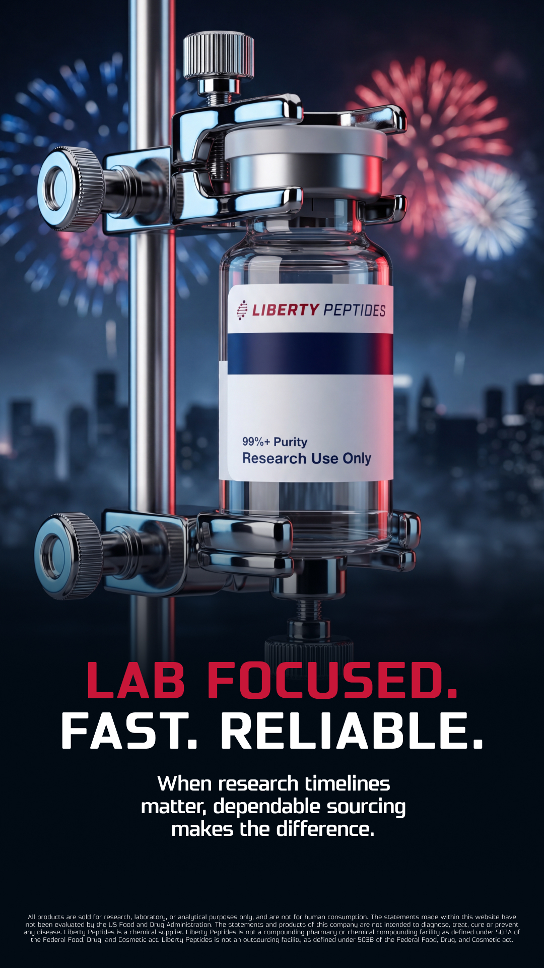 Liberty Peptides Facebook ad