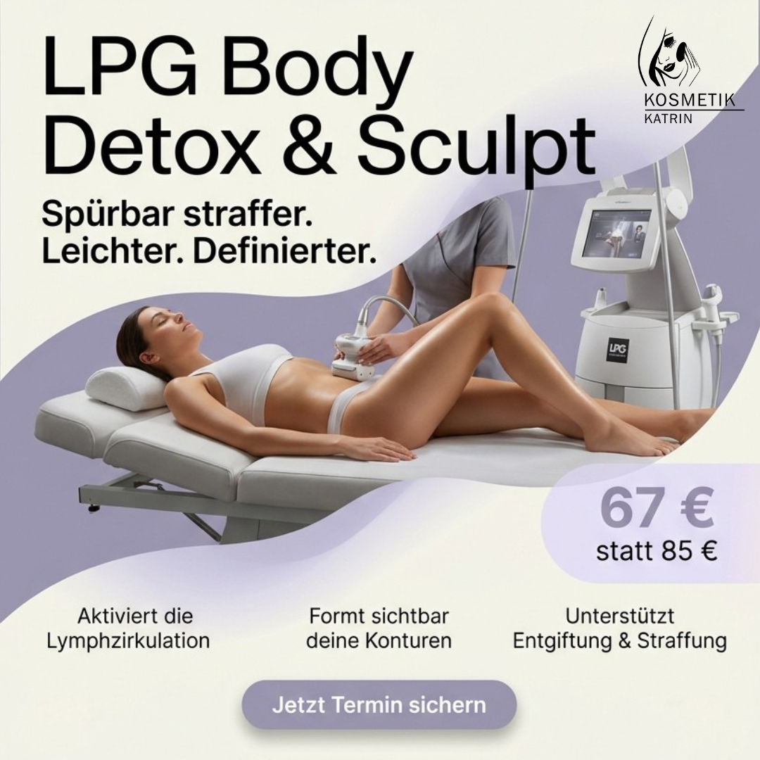 Kosmetik Katrin Facebook ad: EXKLUSIV IN TELFS: LPG BODY DETOX & SCULPT