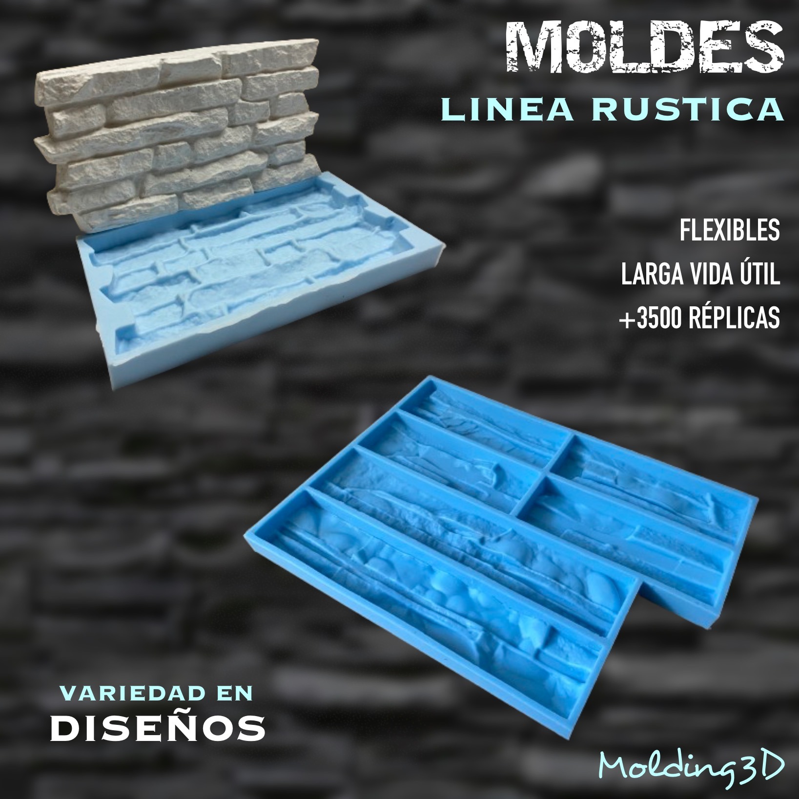 Molding3D Facebook ad: MOLDES ideales para AMPLIAR TU NEGOCIO, EMPRENDER y…