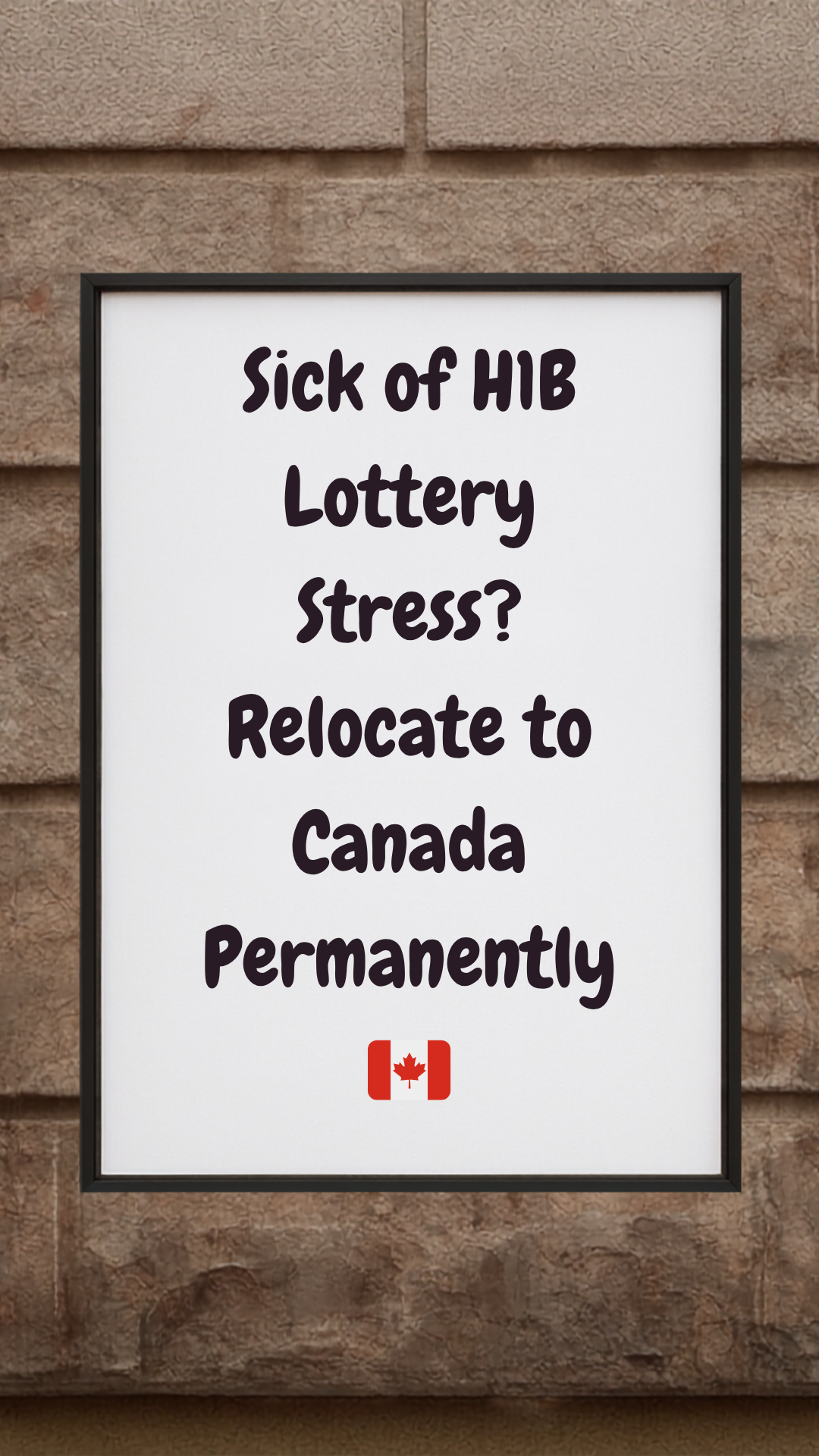 ImmigCanada Immigration Consulting Services Facebook ad