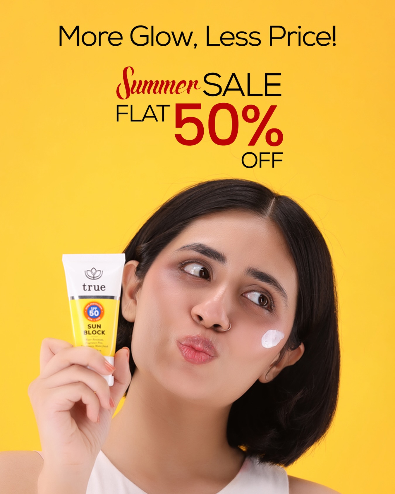 True Intl Facebook ad: Products