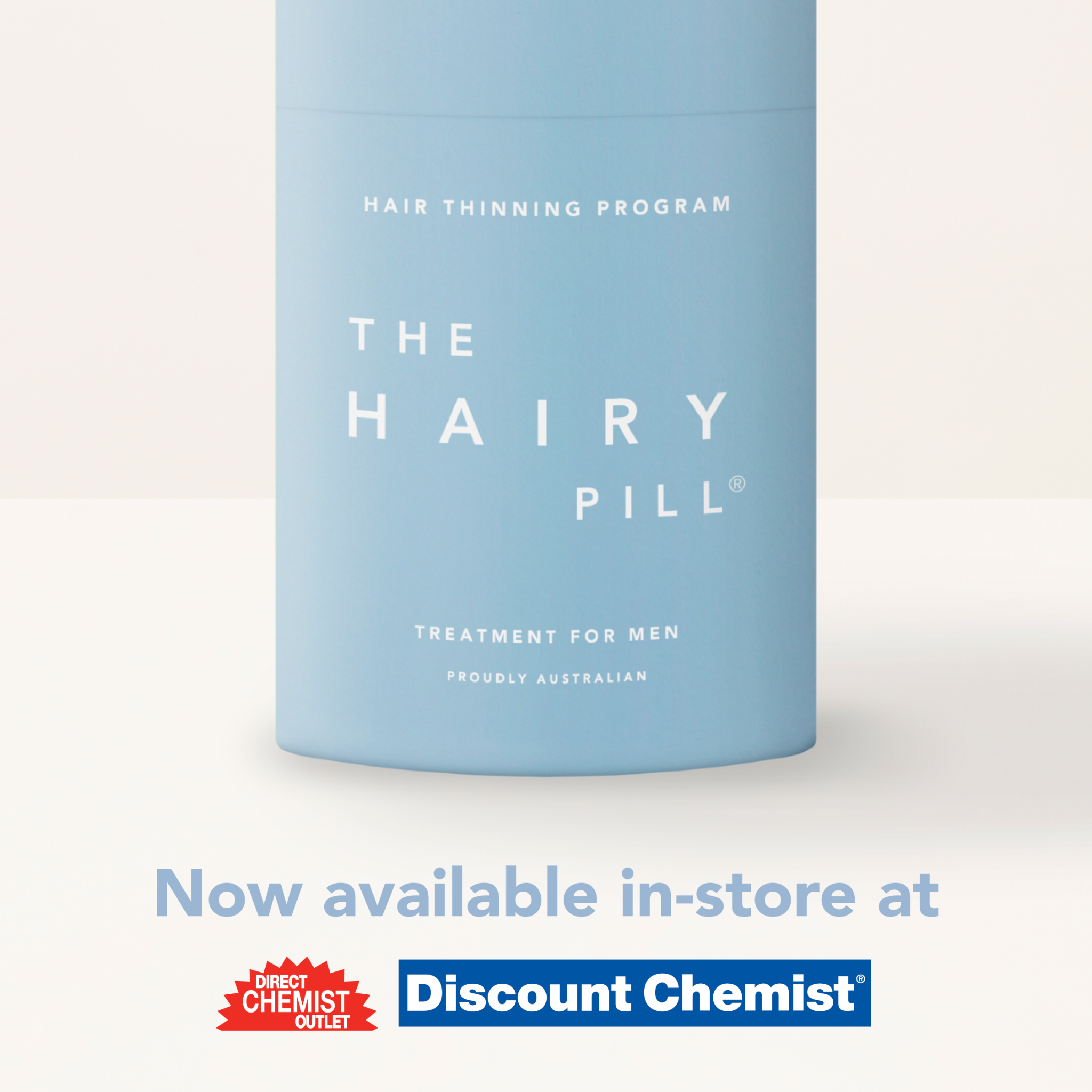 The Hairy Pill Facebook ad