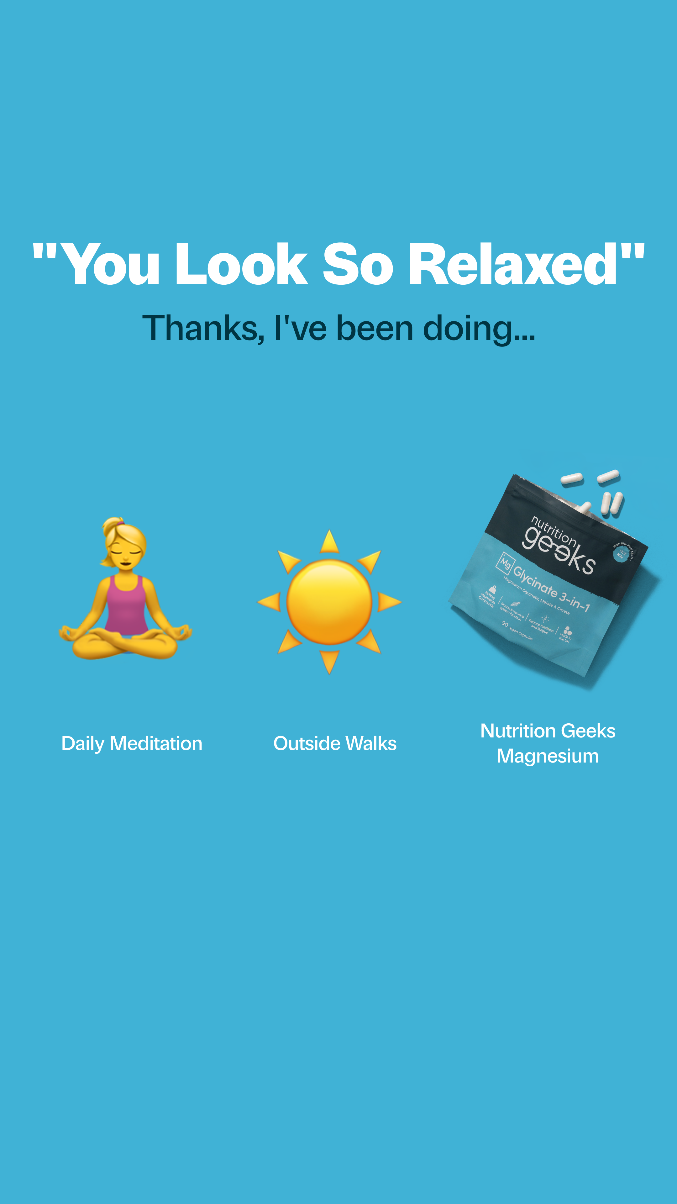 Nutrition Geeks Facebook ad