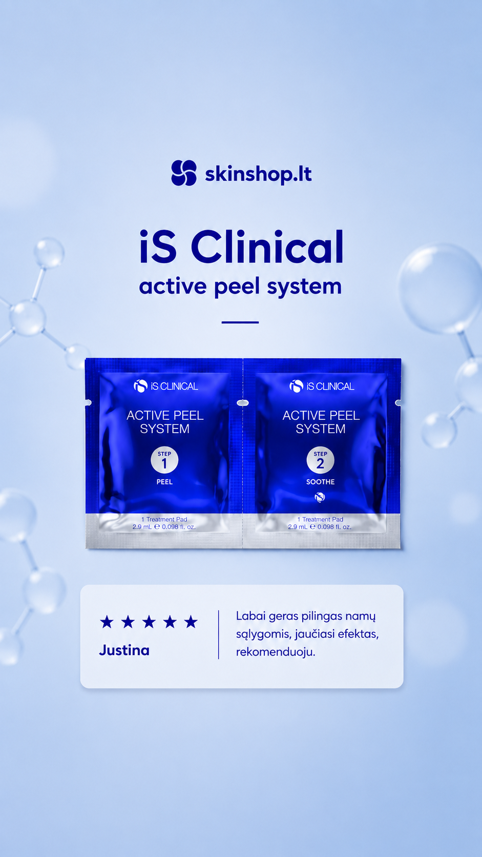 Skinshop Facebook ad