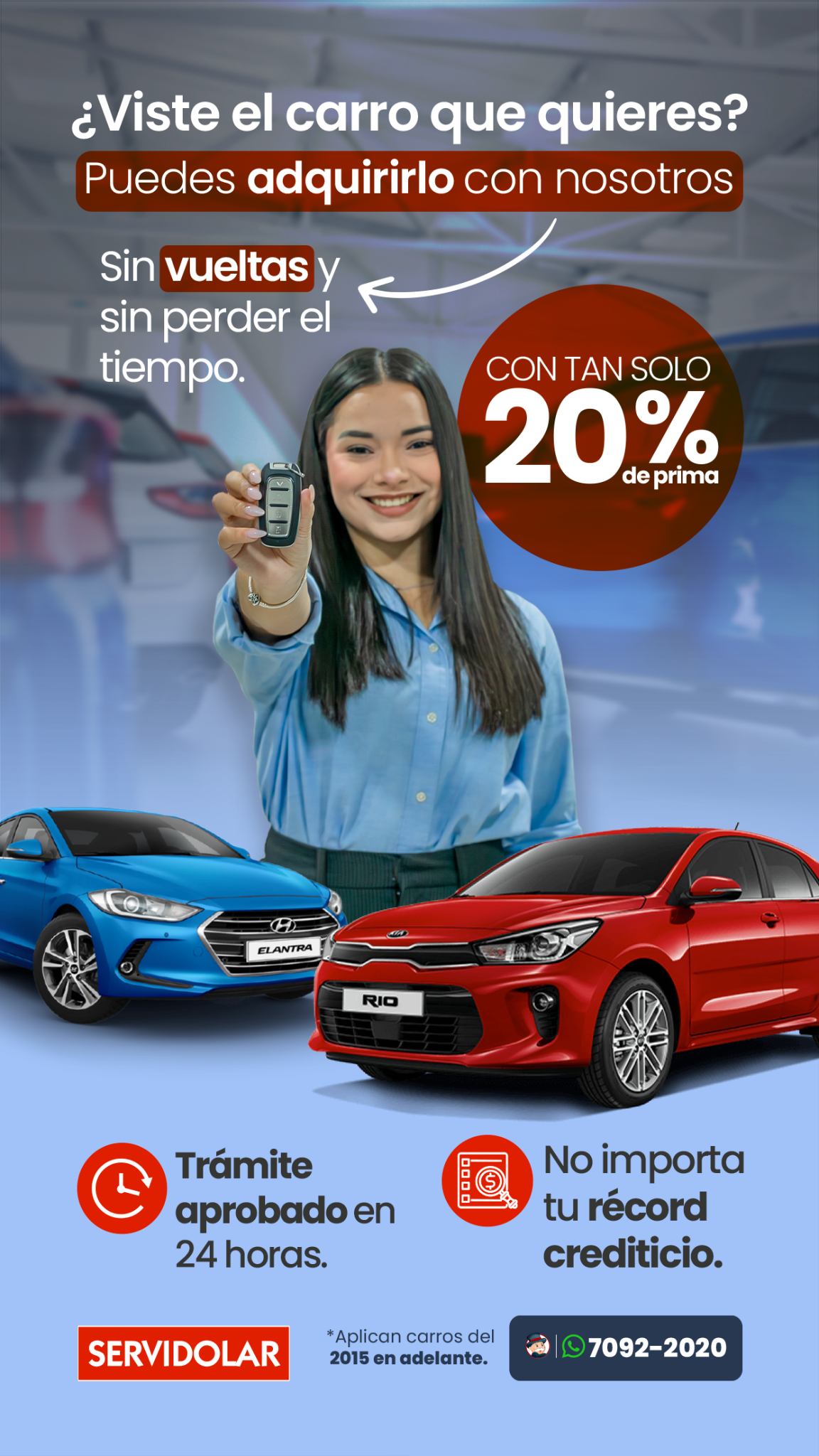 Servidolar El Salvador Facebook ad