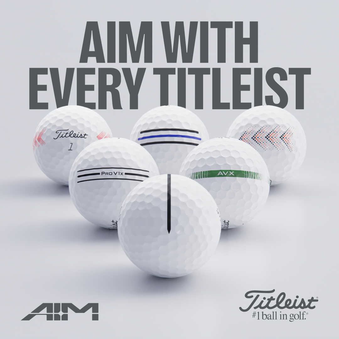 Titleist Facebook ad: AIM with every Titleist