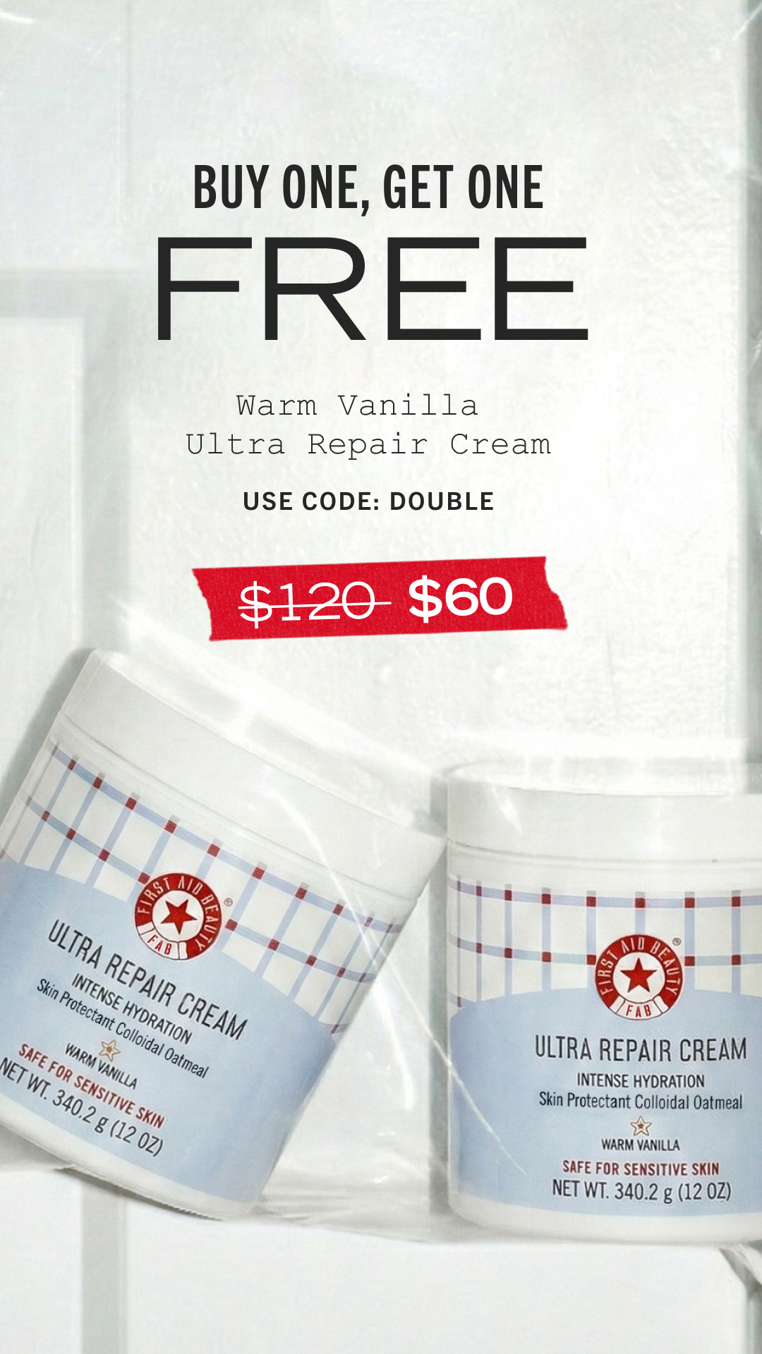 First Aid Beauty Facebook ad from Jun 3, 2026