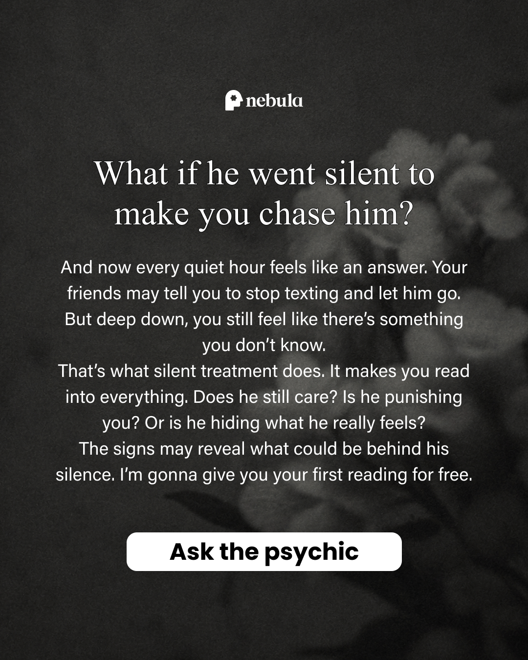 Your Relationship Advisor Facebook ad
