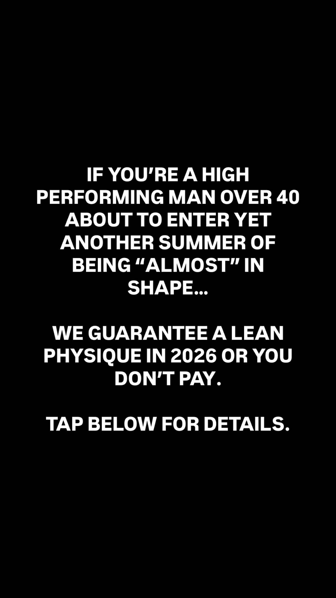 Ben Craughwell Facebook ad