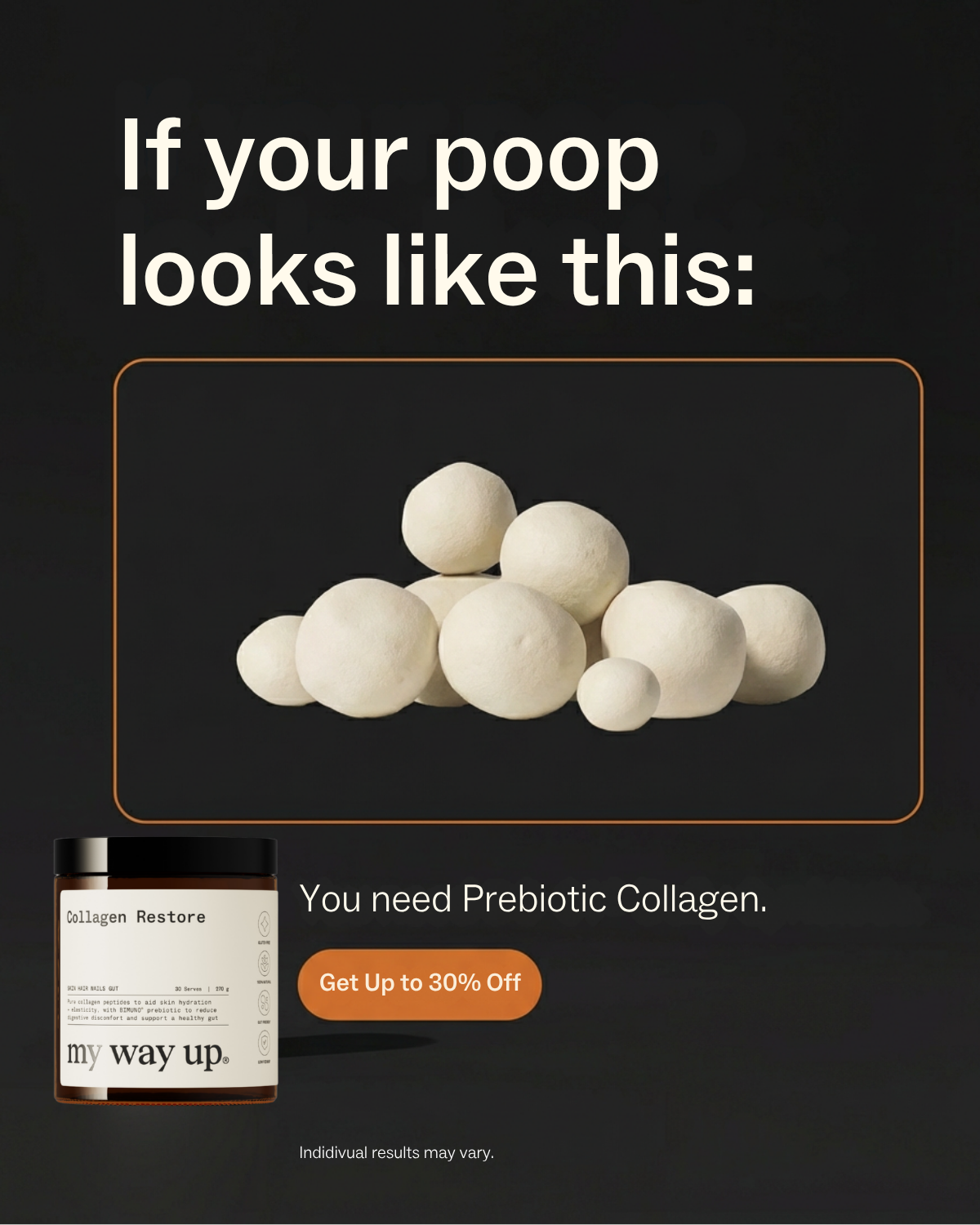 Mywayup Facebook ad