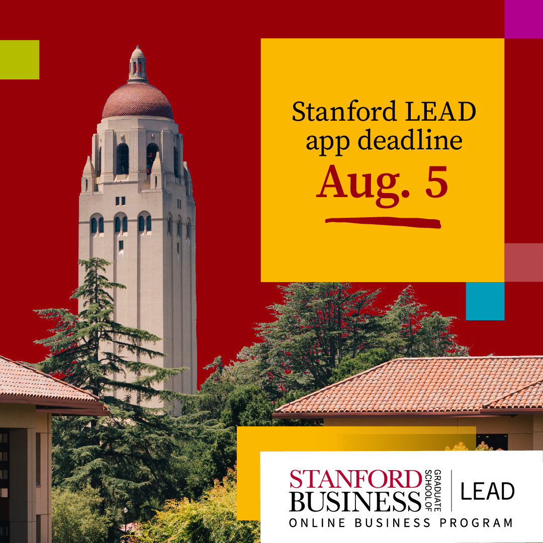 Stanford Graduate School of Business Facebook ad