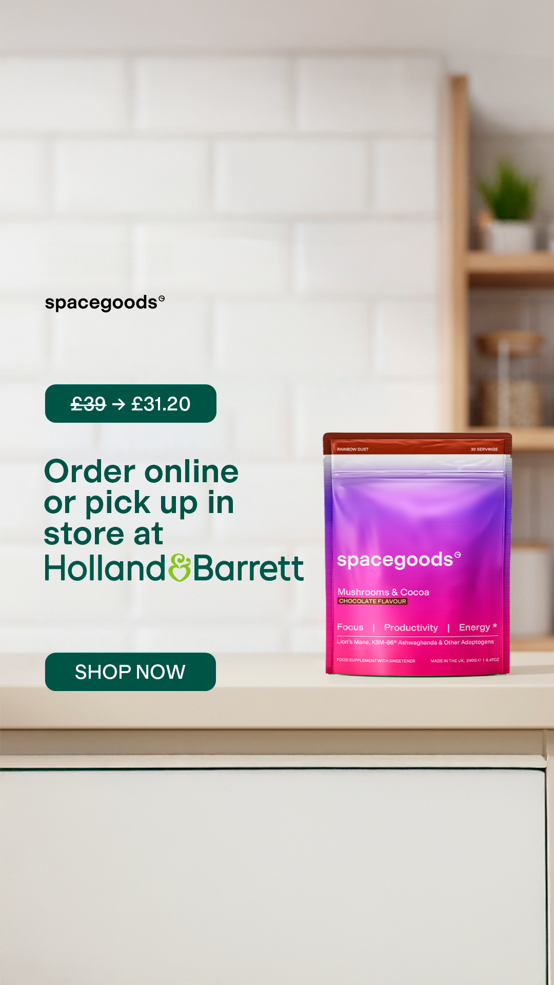 Spacegoods Facebook ad