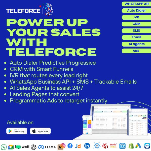Teleforce.in Facebook ad