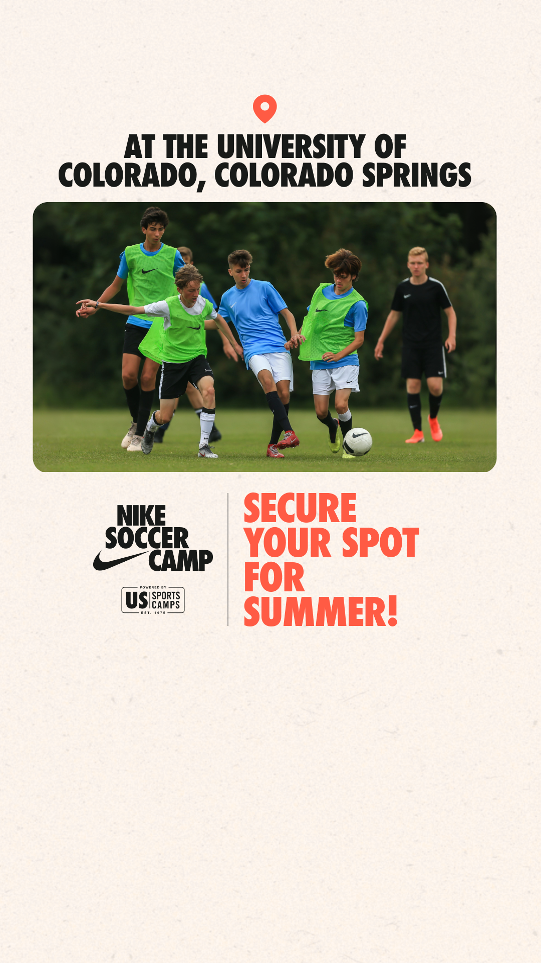US Sports Camps - NIKE Sports Camps Facebook ad