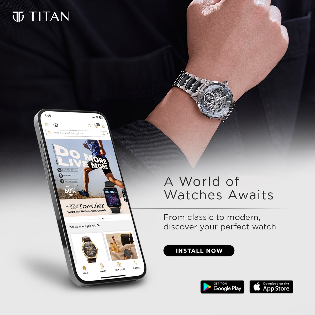 Titan Facebook ad