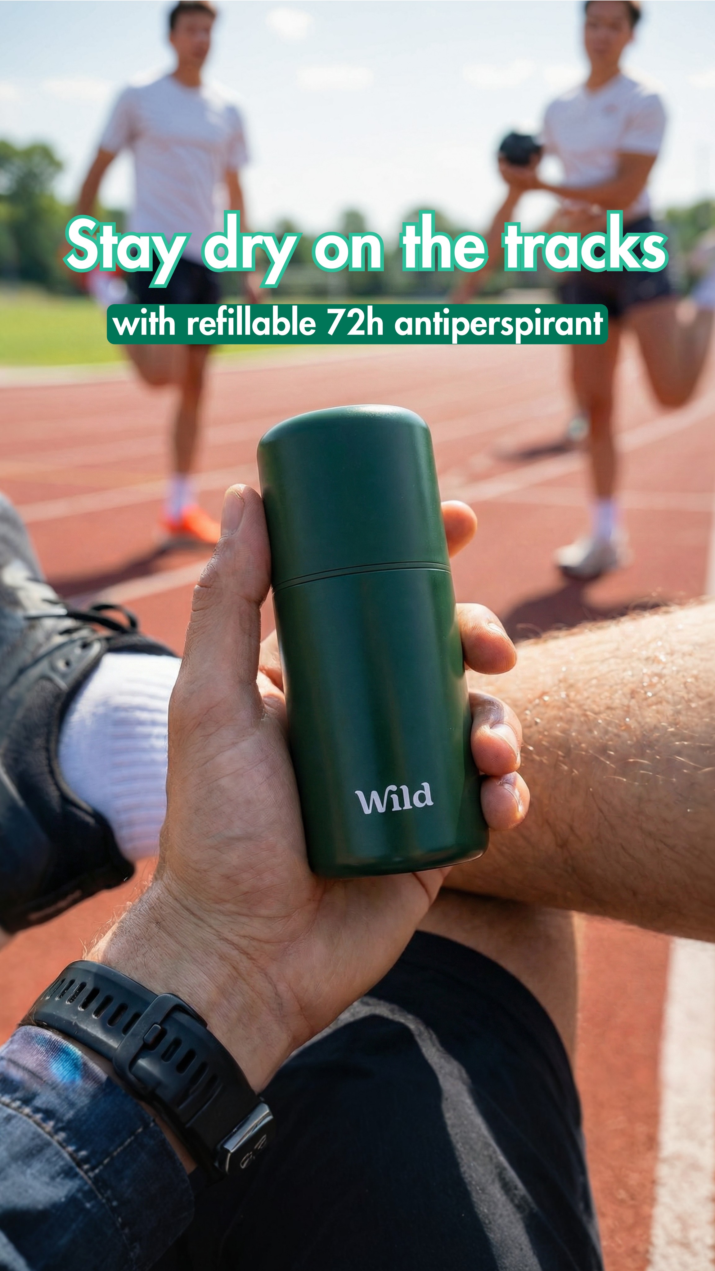 Wild Facebook ad: Pick your refillable case. We’ll bring the 72h protection.