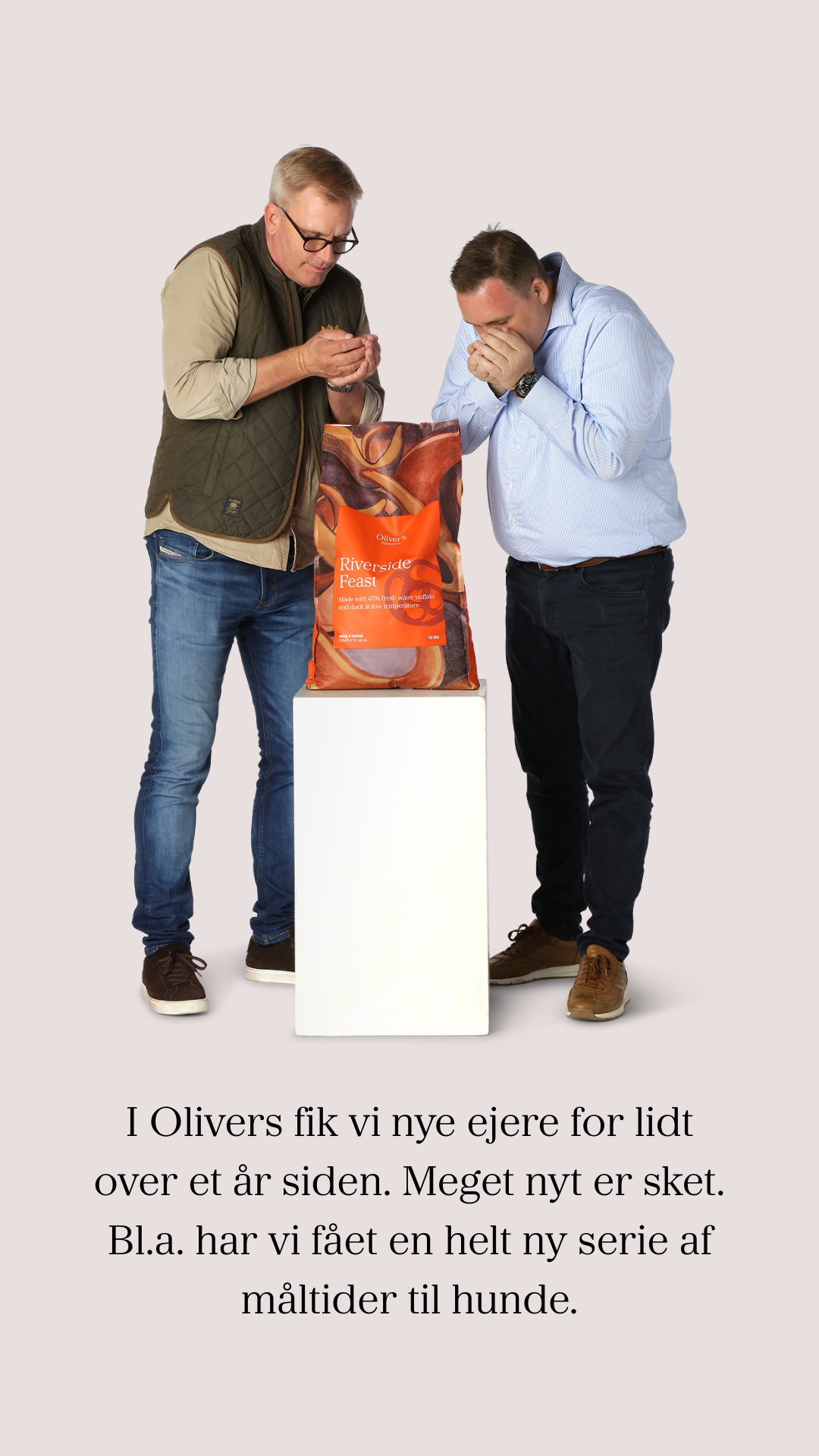 Olivers Petfood Danmark Facebook ad from Dec 16, 2025