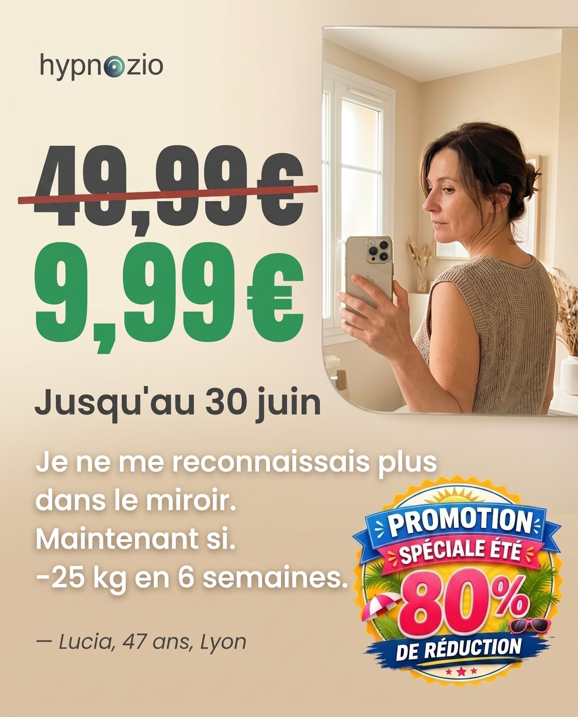 Hypnozio: power of hypnotherapy Facebook ad