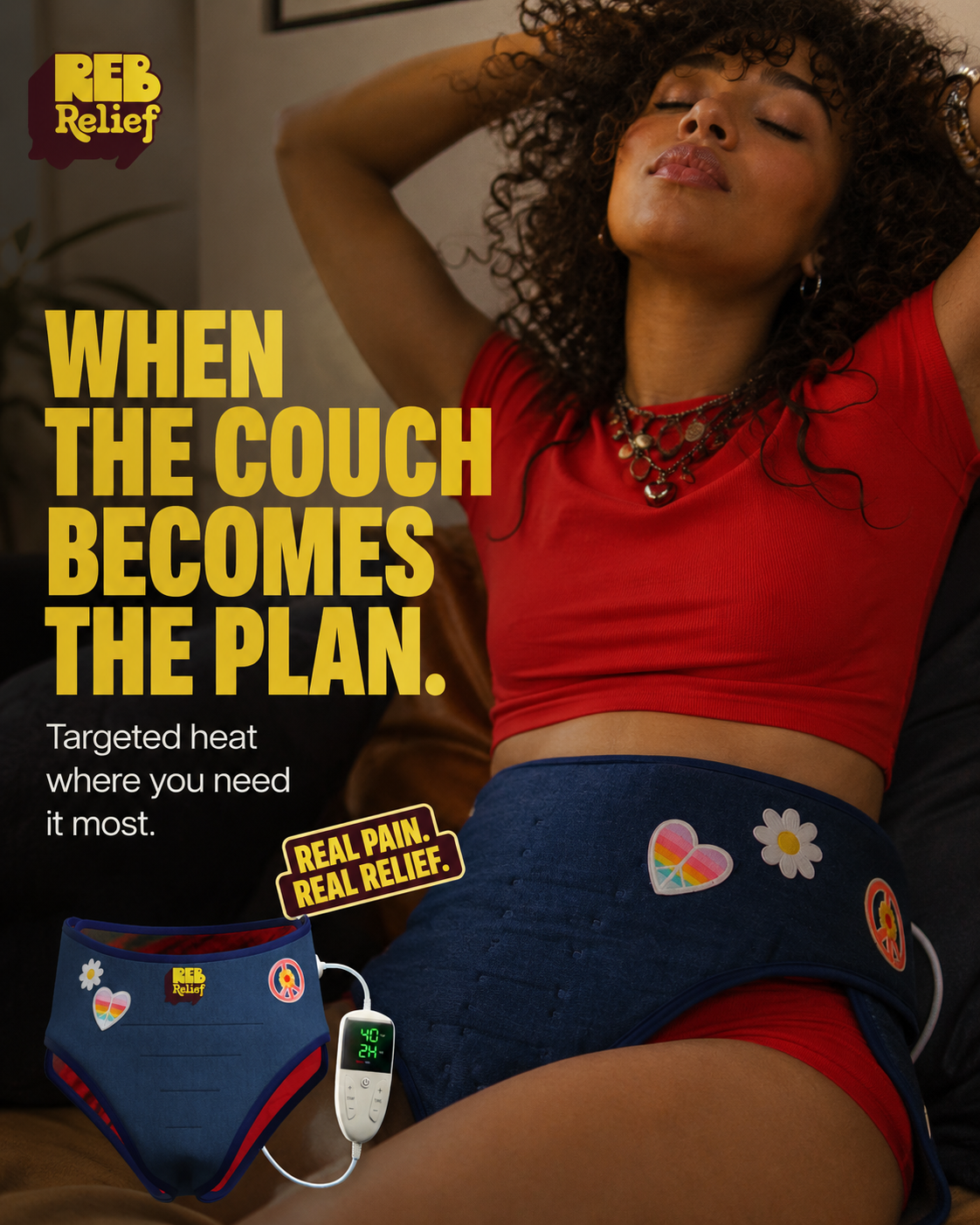 REB Relief Facebook ad